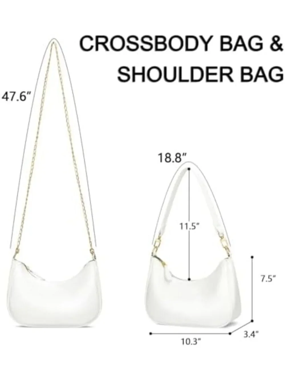 Cute Hobo Shoulder Bag for Women | Stylish Underarm Purse & Handbag